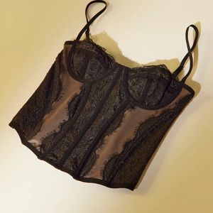 Out From Under Modern Love Corset, Urban Outfitters